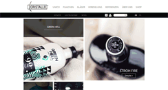 Desktop Screenshot of cristallo.at