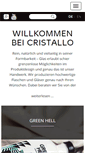 Mobile Screenshot of cristallo.at
